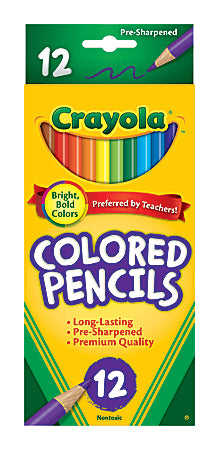 Crayola Colored Pencils 12 ct