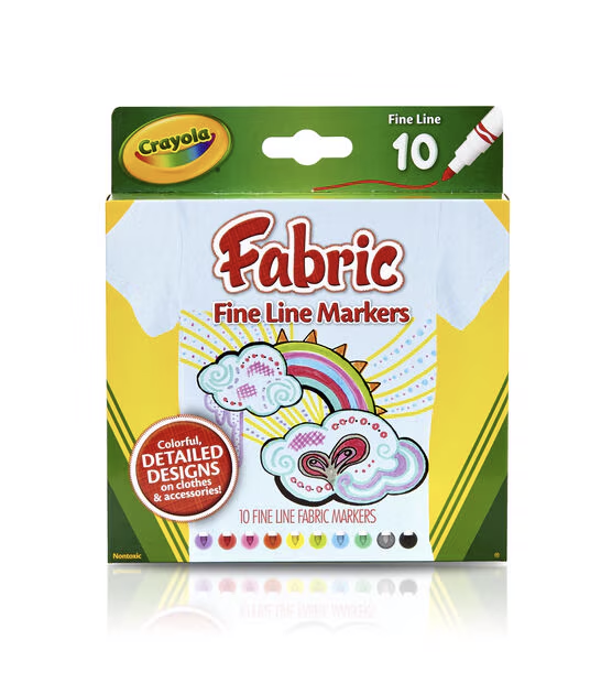 Crayola Bright Fabric Markers