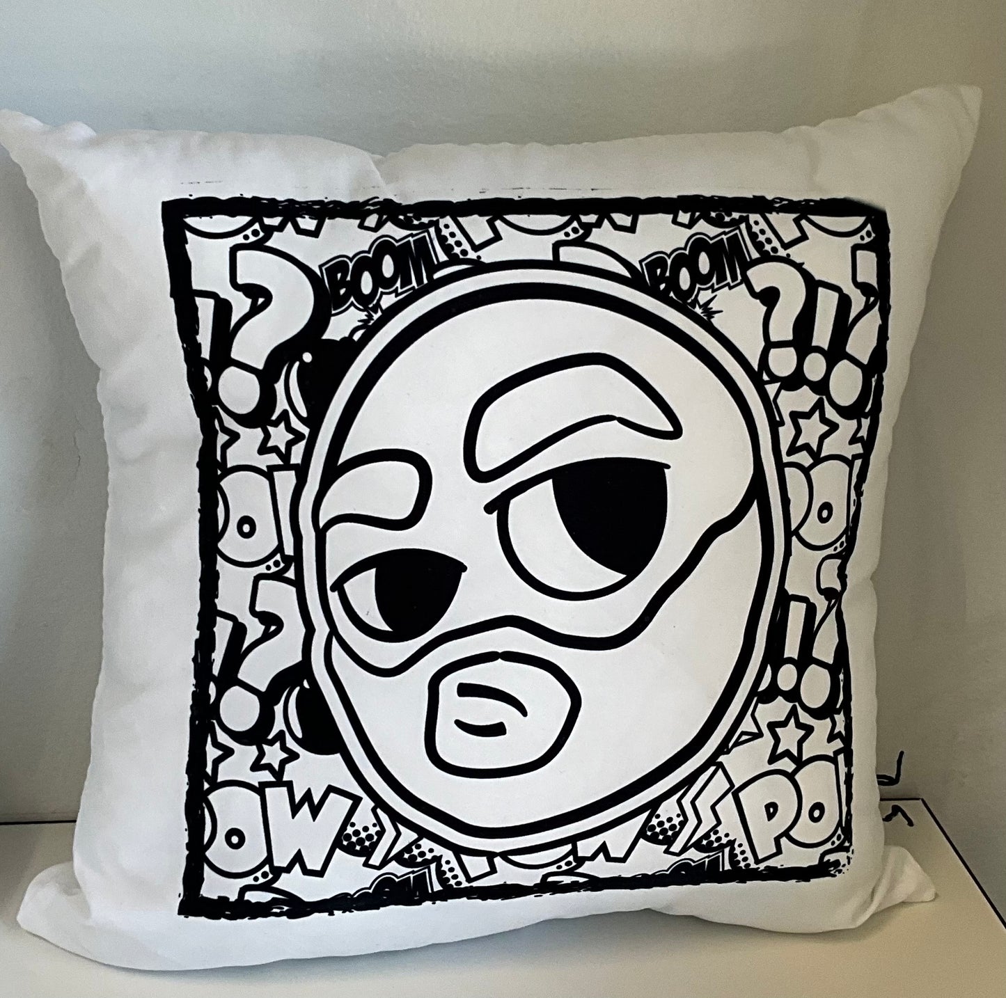 ILL Emoji Coloring Pillows