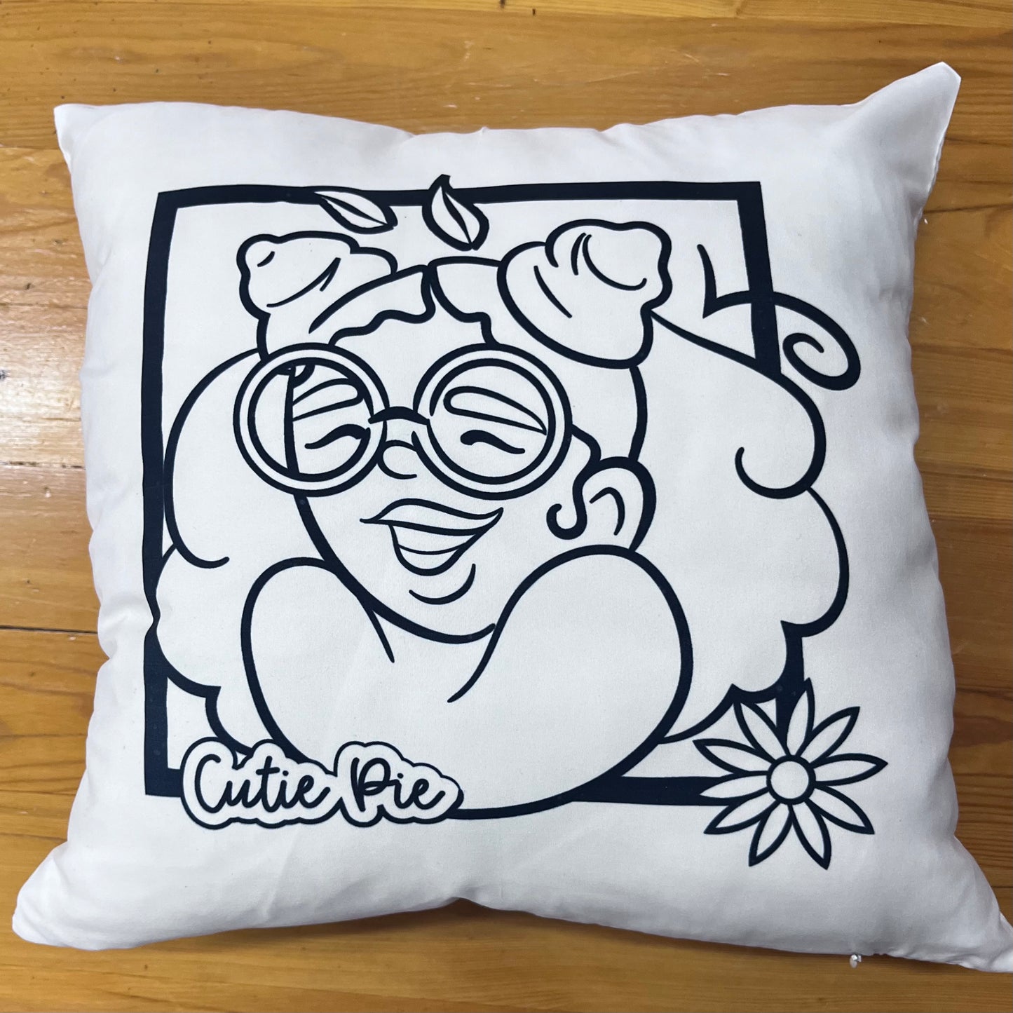 ILL Girl Coloring Pillows