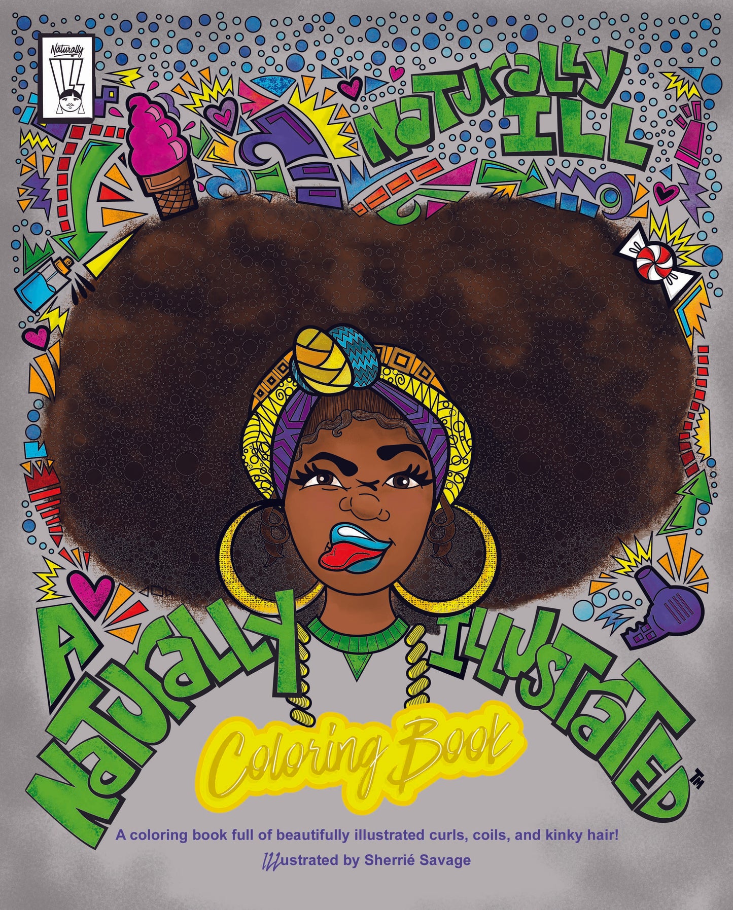 Naturally ILL Coloring Book - Print