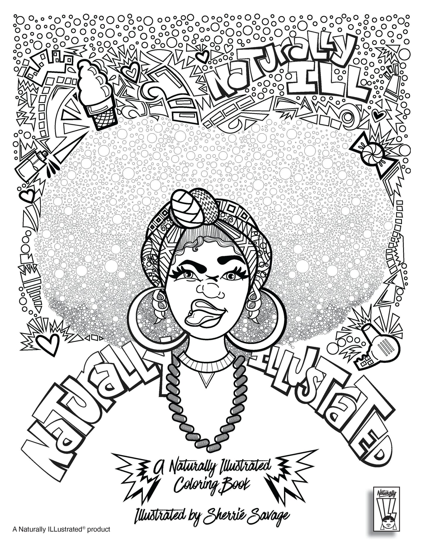 Naturally ILL Coloring Book - Digital Download