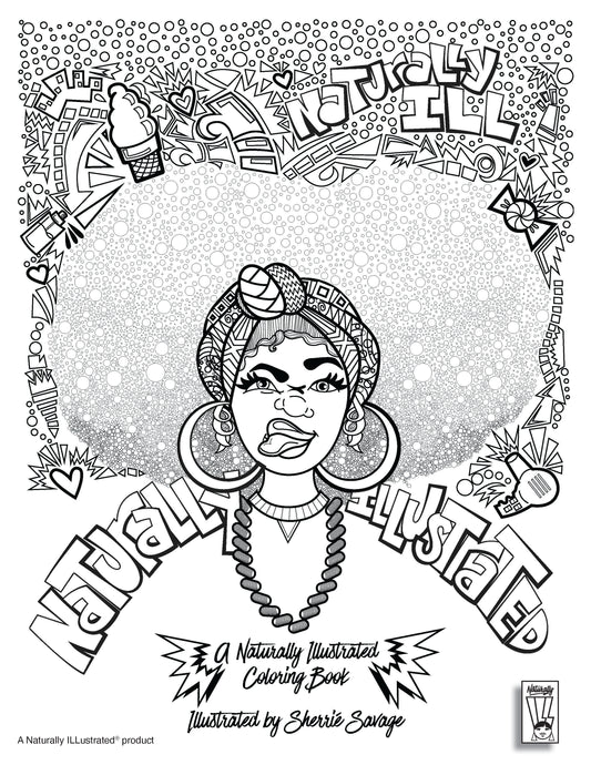 Naturally ILL Coloring Book - Digital Download
