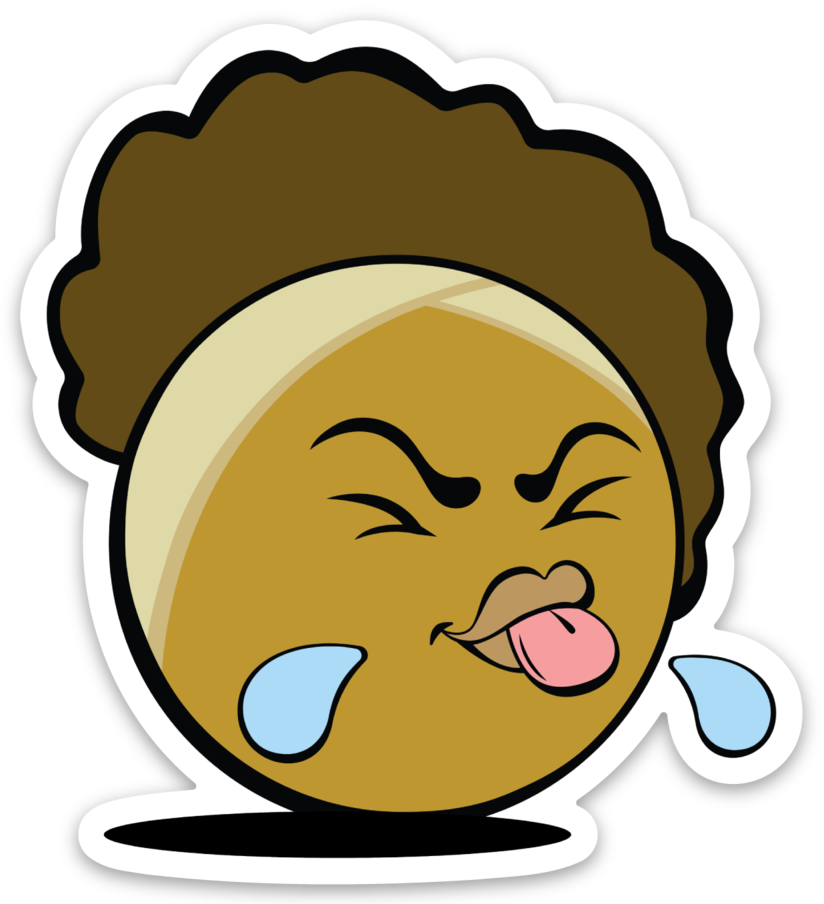 Matte Emoji Stickers