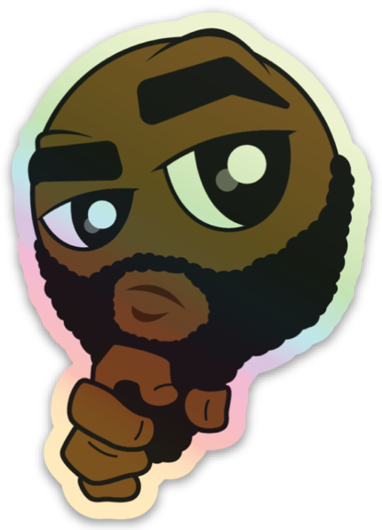 Holographic Emoji Stickers