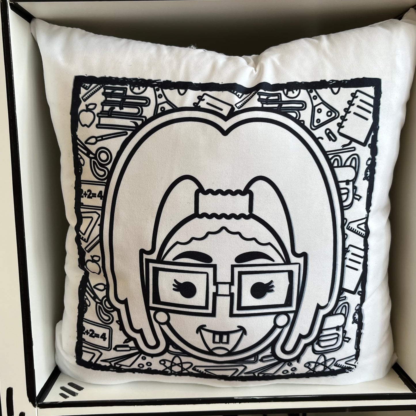 ILL Emoji Coloring Pillows