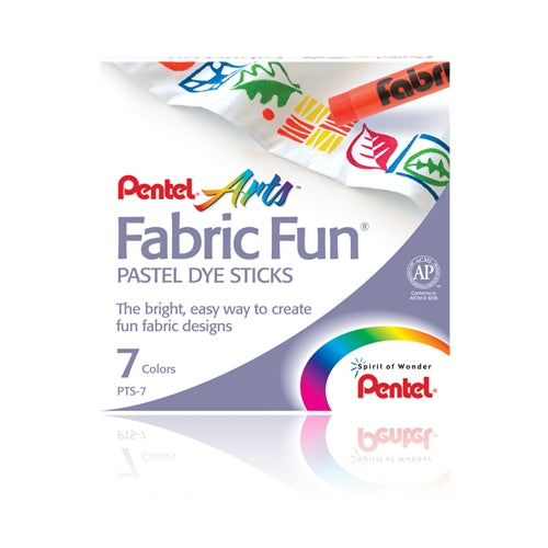 Pentel Art Fabric Fun 7 ct