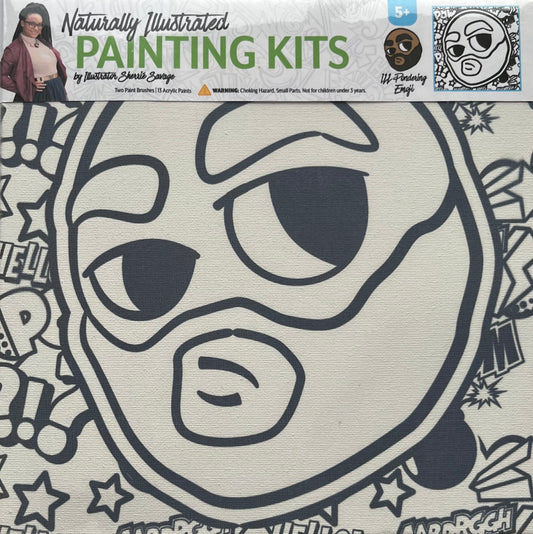 Pondering Emoji Painting Kit