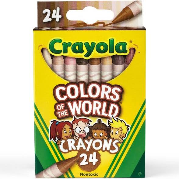Colors of the World Crayola Crayons 24 ct