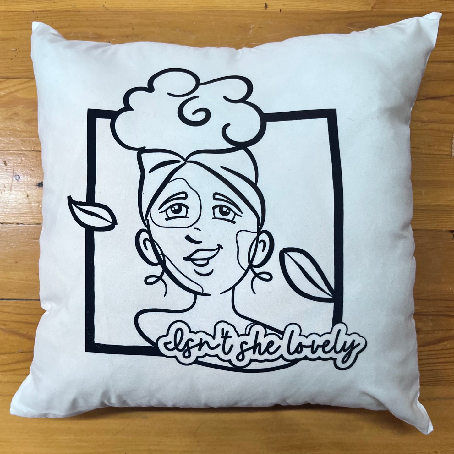 ILL Girl Coloring Pillows