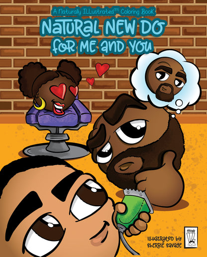 A Natural New Do for Me and You Coloring Book - Print